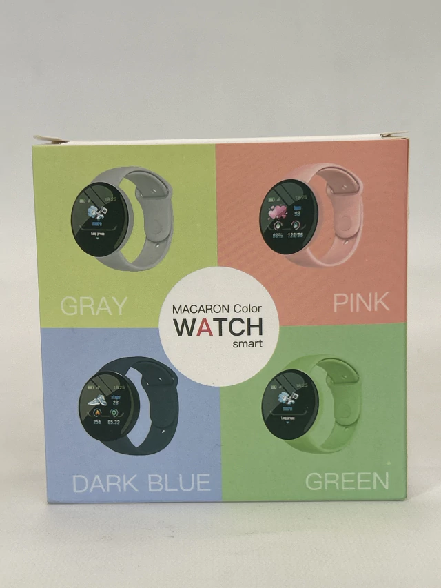 D18 Macaron Smartwatch(Negro) - Imagen 3