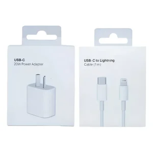Cargador de Pared 45W 2 USB + Lightning