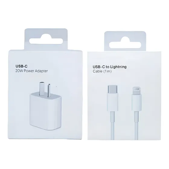 Cargador de Pared 45W 2 USB + Lightning