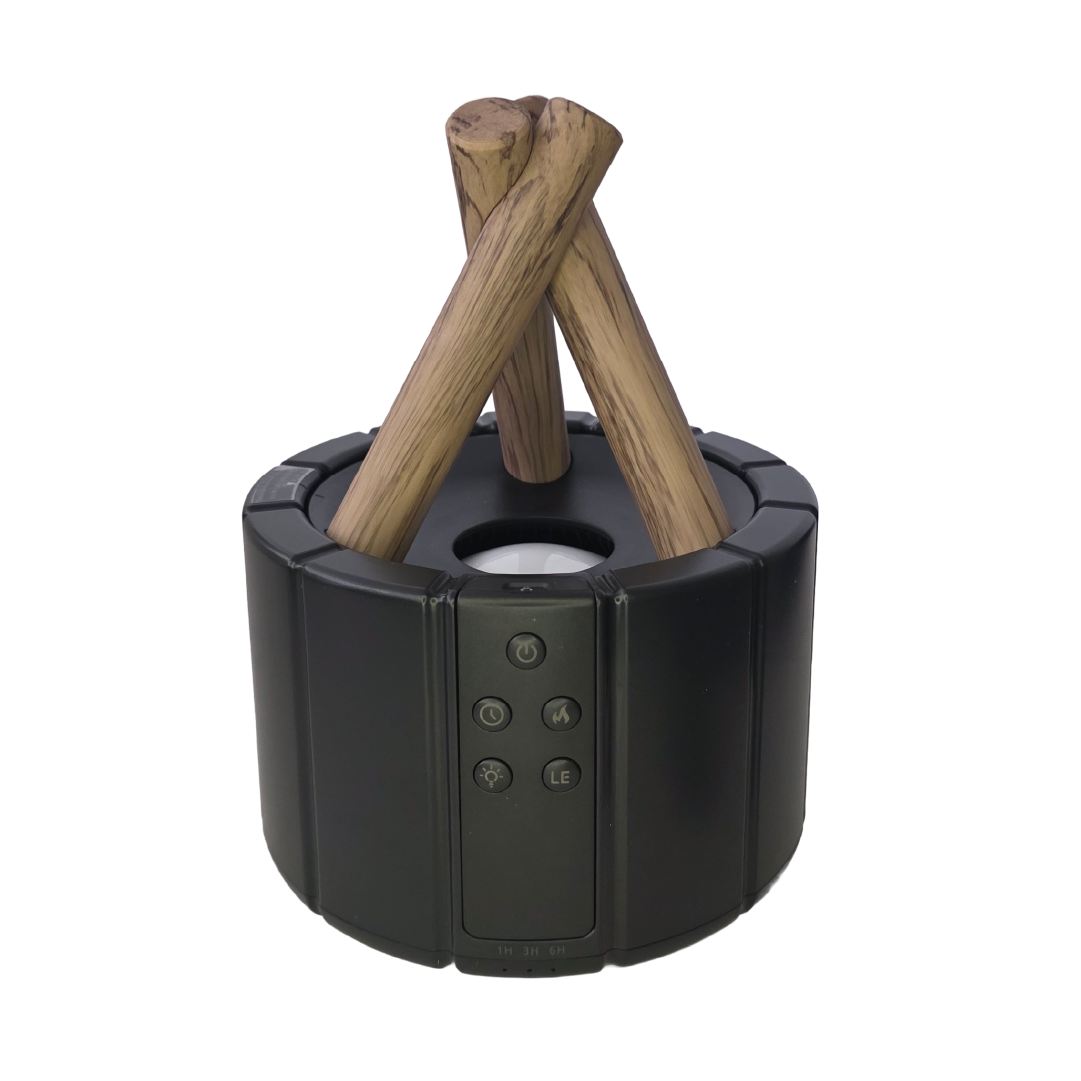 Humidificador Llama Simulada con Control Remoto - Imagen 3