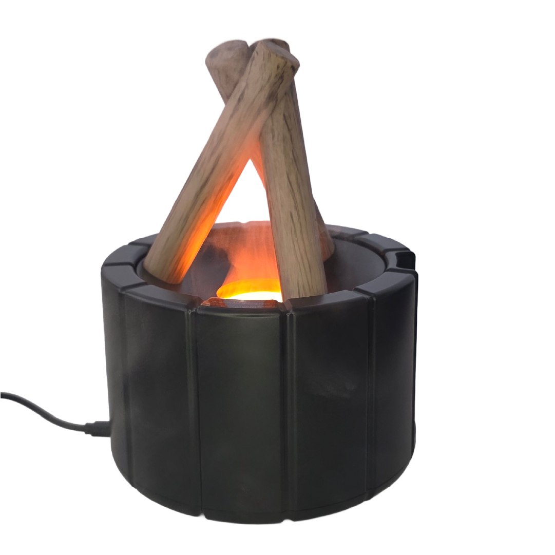 Humidificador Llama Simulada con Control Remoto - Imagen 4