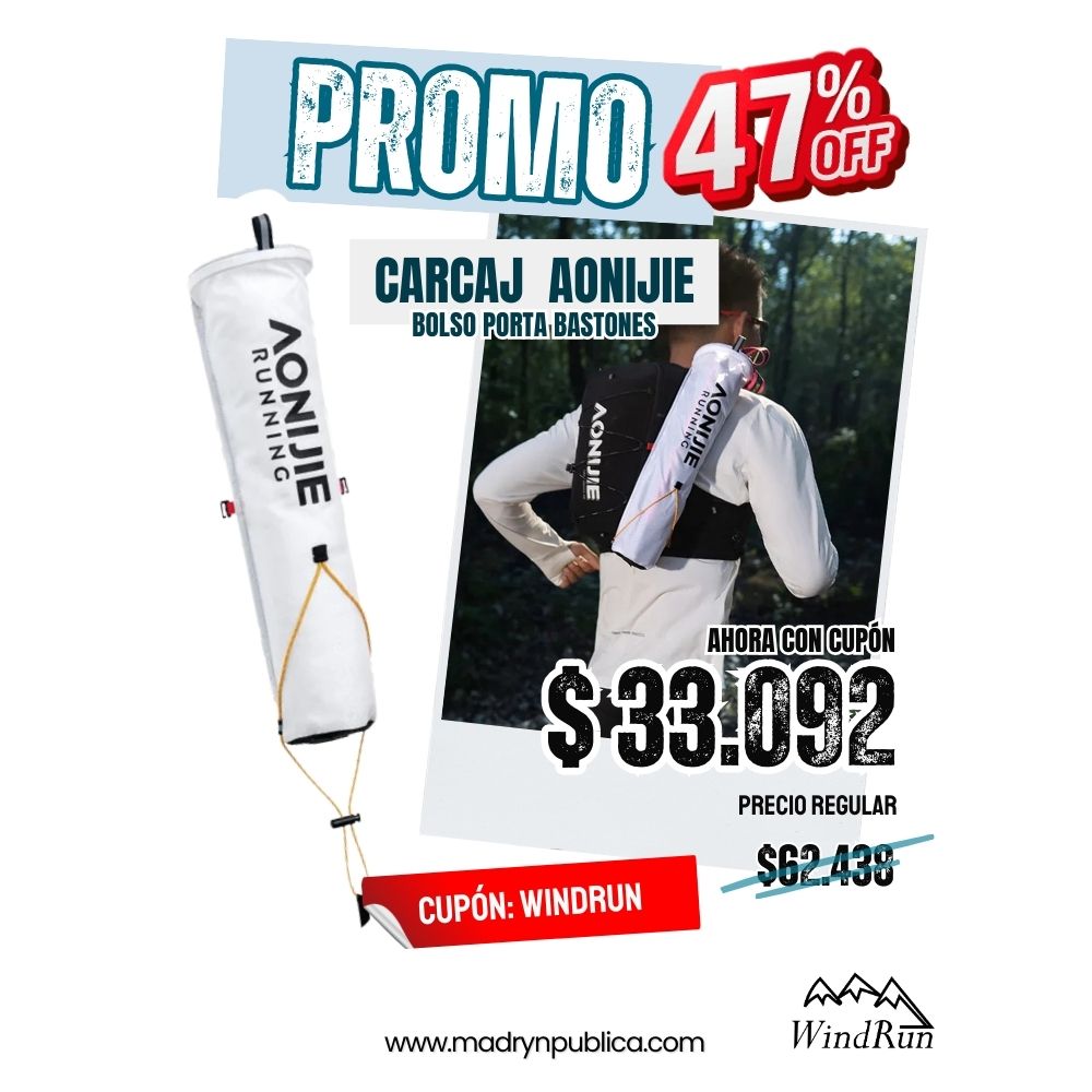 Carcaj Aonijie: Porta-bastones Técnico de Acceso Rápido
