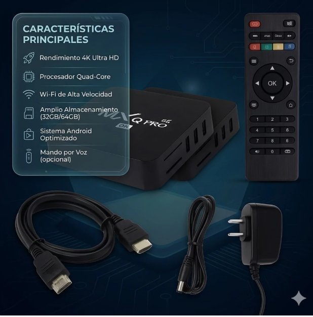 TV Box Smart Convertidor 6K Full HD - Imagen 3
